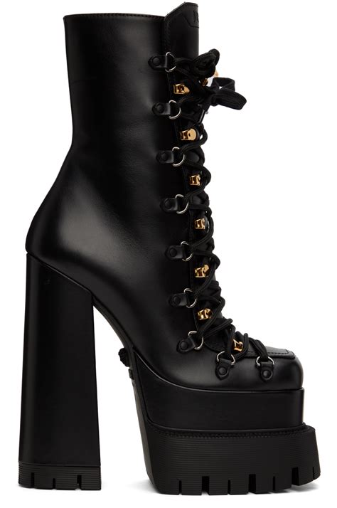 versace boots sale|versace aevitas platform boots.